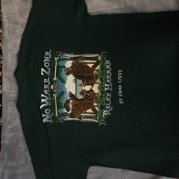 St. Croix US Virgin Islands - No Wake Zone XXL T-Shirt - Picture 2 of 3